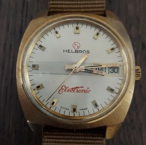 Vintage Helbros Electronic Watch